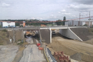 Ligne Paris-Marseille Pra ripé de Chanas et Sablons (38)